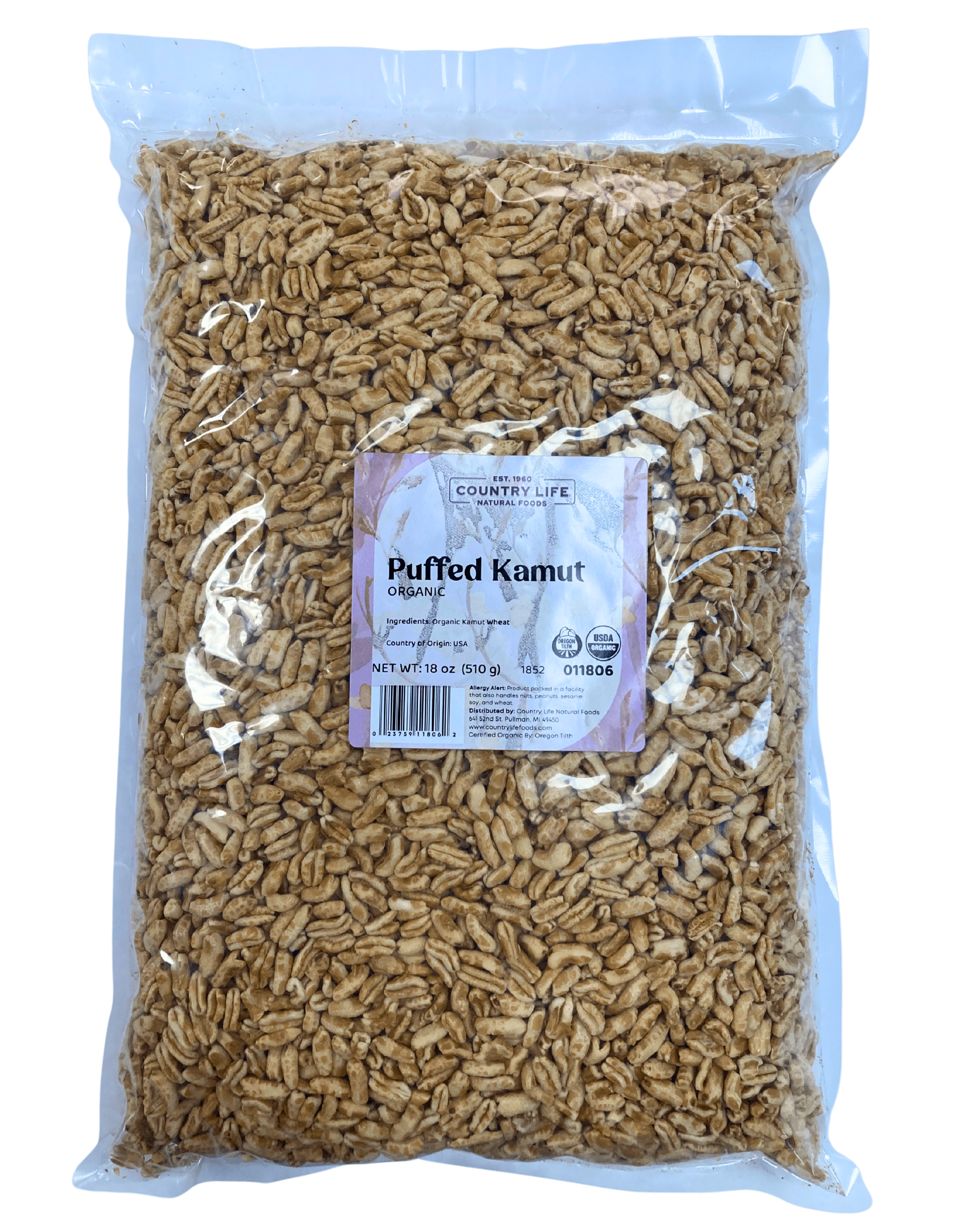 Puffed Khorasan, Organic