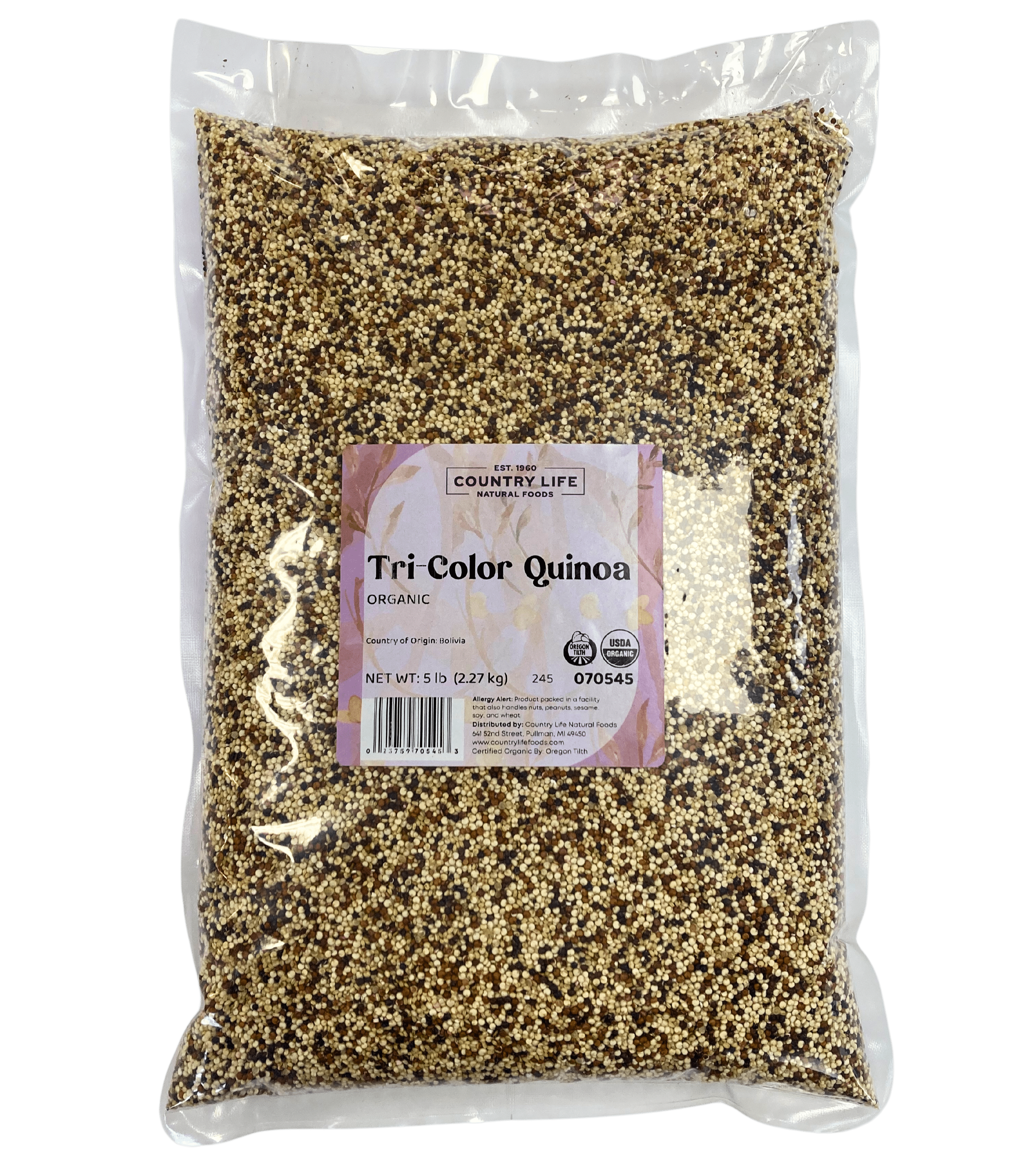 Tri-Color Quinoa, Organic