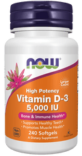 Vitamin D-3 5,000 IU High Potency