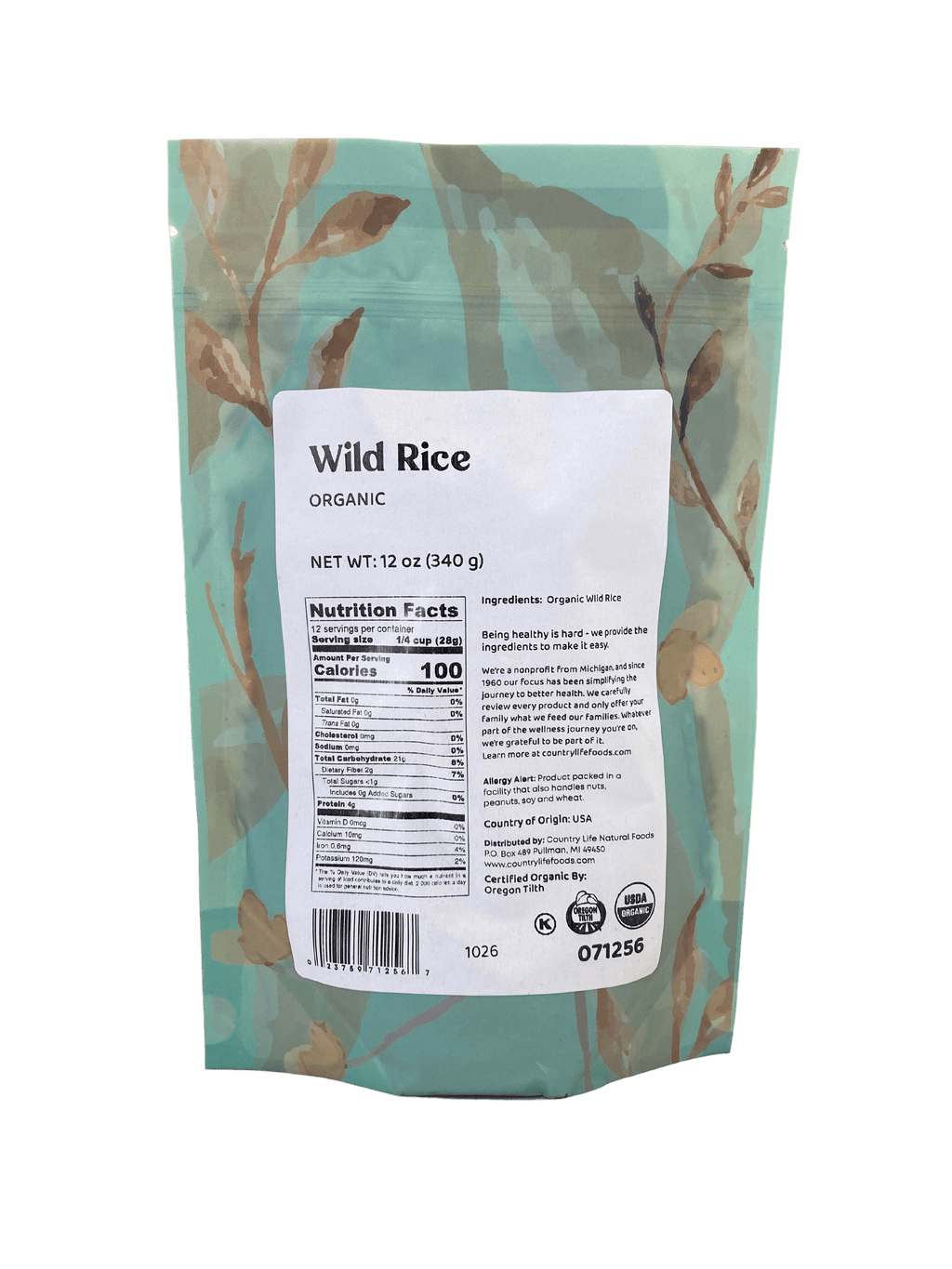 Wild Rice, Organic