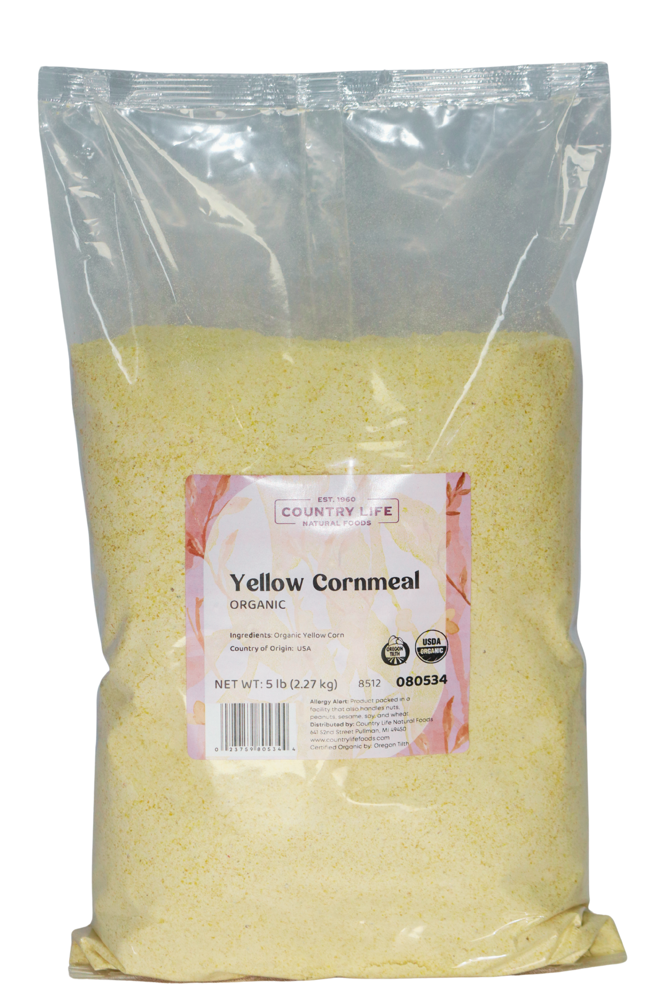 Cornmeal, Yellow, Organic