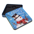 Christmas Gift Card Tin - Let It Snow Snowman