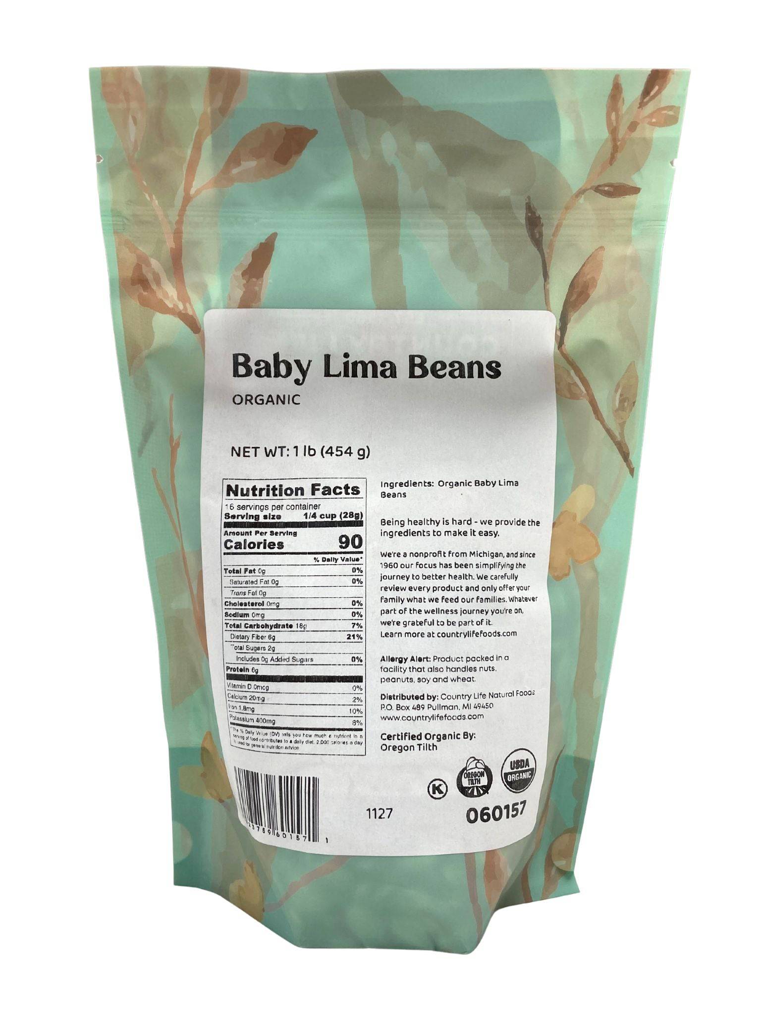 Baby Lima Beans, Organic