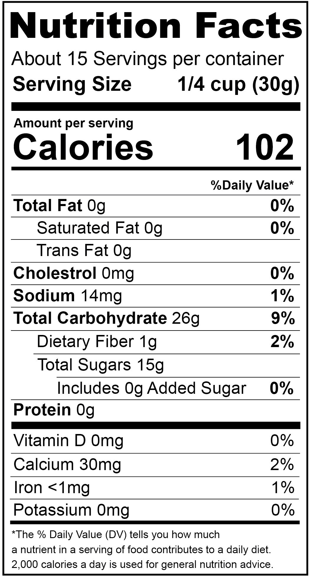 Mango Chunks, Low Sugar, Imported