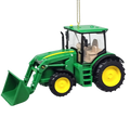 John Deere 680R Diesel Tractor with Loader Ornament