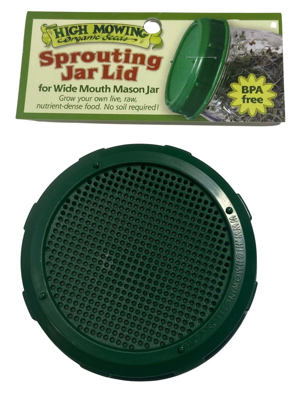 Sprouting Jar Lid, Wide Mouth