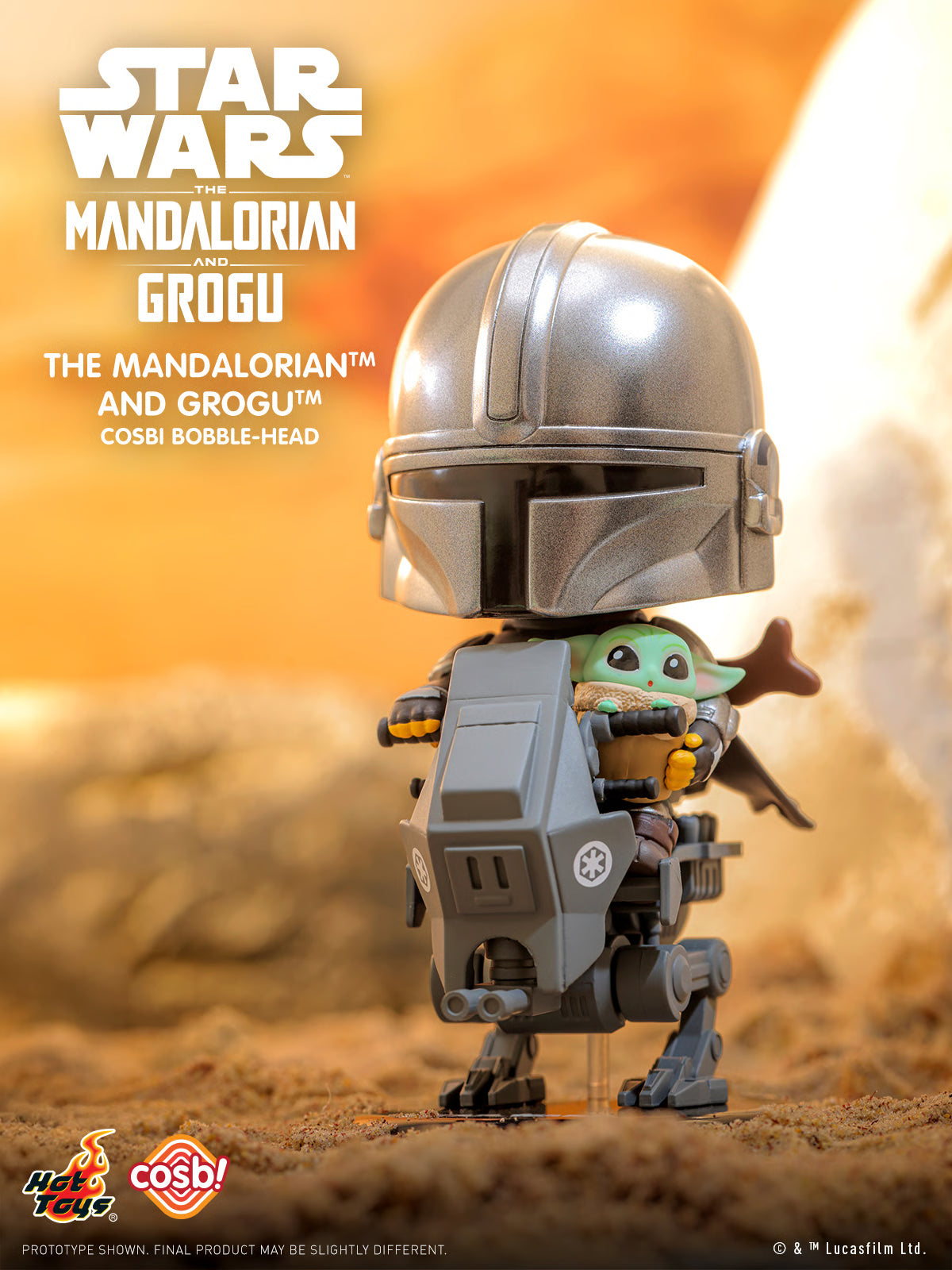 The Mandalorian & Grogu Cosbi Collection Blind Box – Hot Toys