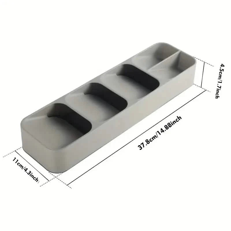 Kitchen Tableware Drawer Spoon Storage Box