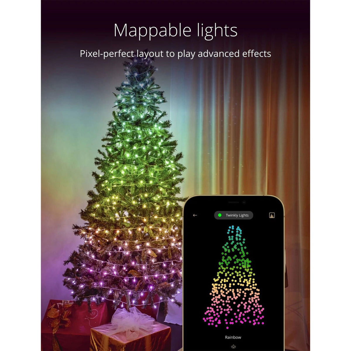 Twinkly 150-Light RGB LED Light Set (Generation II)