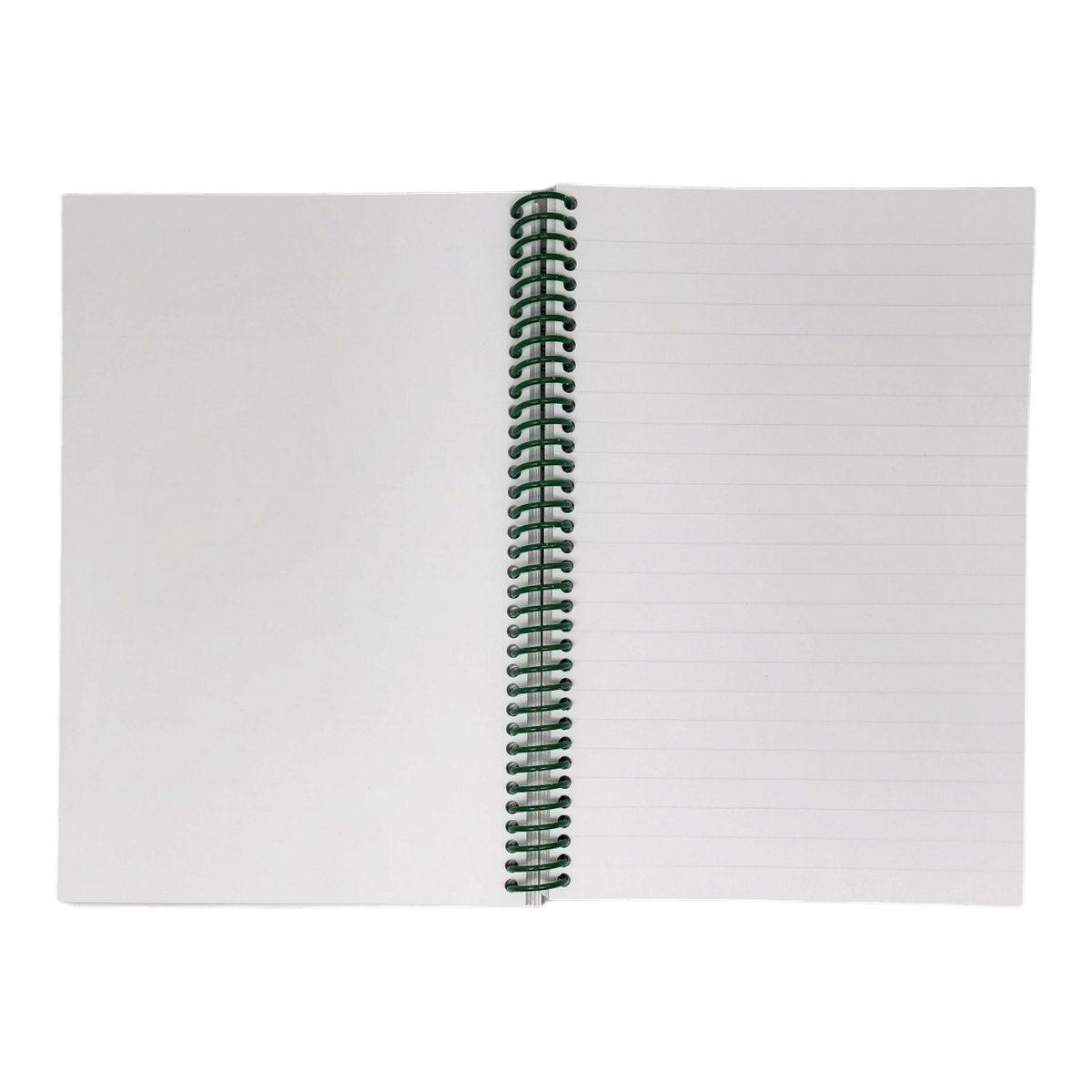 Wirebound 6X9 Lined Journal - Skiing