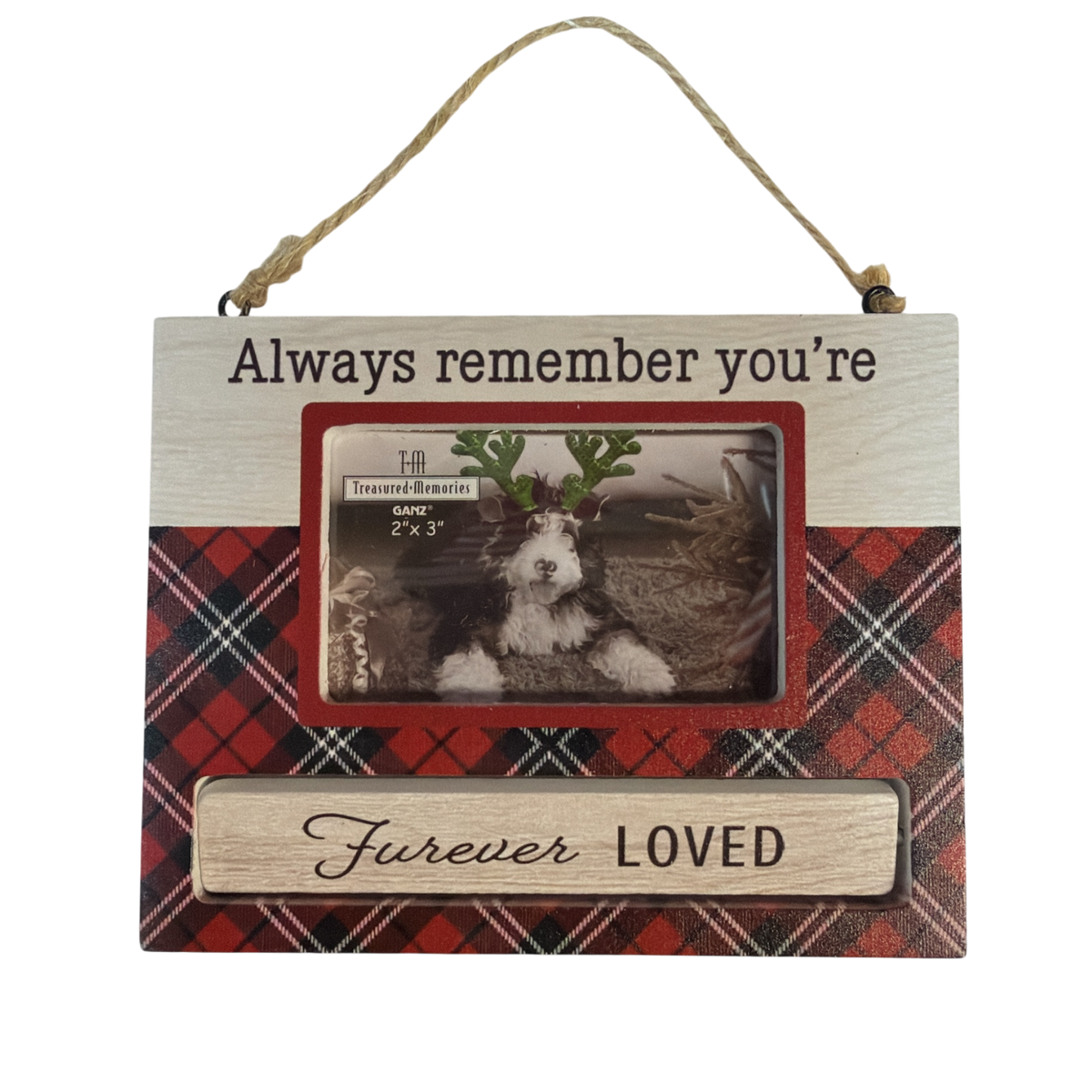 Pet Photo Frame Ornament - Always Remember