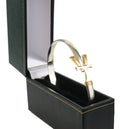 Vermont   Hook Bracelet with Gold 'VT' - 6mm Band - 8 Inch