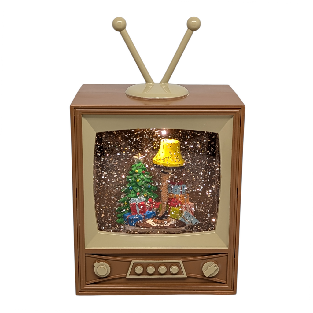 A Christmas Story  LED Musical Television Waterglobe - 8.5 Inch